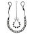 Интимные украшения с бусинами NIPPLE   CLIT JEWELRY - Pipedream - купить с доставкой в Сергиевом Посаде