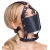 Черный намордник с кляпом-шаром Head Harness With A Gag - Orion - купить с доставкой в Сергиевом Посаде