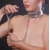 Серебристый ошейник из искусственной кожи - Sitabella - купить с доставкой в Сергиевом Посаде