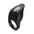 Черное эрекционное виброкольцо Vibro Lust Ring - MALESATION - в Сергиевом Посаде купить с доставкой
