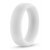Белое люминесцентное эрекционное кольцо Silicone Glo Cock Ring - Blush Novelties - в Сергиевом Посаде купить с доставкой