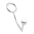 Кольцо на пенис с анальным стимулятором Stainless Steel Anal Hook   Cock Ring - BlueLine - в Сергиевом Посаде купить с доставкой