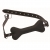 Черный кляп в форме косточки Hound Adjustable Dog Bone Gag - XR Brands - купить с доставкой в Сергиевом Посаде