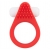 Красное эрекционное кольцо LIT-UP SILICONE STIMU RING 1 RED - Dream Toys - в Сергиевом Посаде купить с доставкой