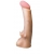 Телесная насадка REAL Standard с усиками на основании - 19 см. - LOVETOY (А-Полимер) - купить с доставкой в Сергиевом Посаде