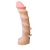 Насадка REAL Standard со спиралевидным узором - 19 см. - LOVETOY (А-Полимер) - купить с доставкой в Сергиевом Посаде