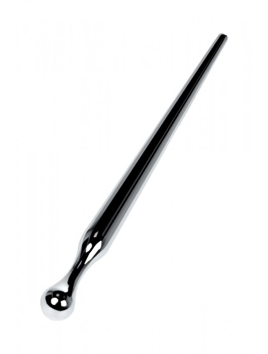 Серебристый уретральный плаг-игла TOYFA Metal - 10 см. - ToyFa - купить с доставкой в Сергиевом Посаде