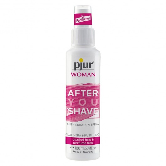 Спрей после бритья pjur WOMAN After You Shave Spray - 100 мл. - Pjur - купить с доставкой в Сергиевом Посаде