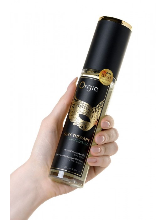 Минеральное массажное масло Orgie Sexy Therapy Afrodisiac - 200 мл. - ORGIE - купить с доставкой в Сергиевом Посаде