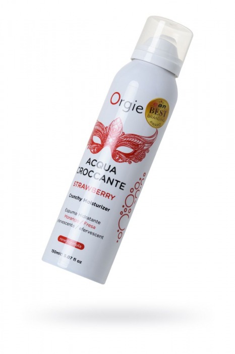 Шипучая увлажняющая пена для чувственного массажа Orgie Acqua Croccante - 150 мл. - ORGIE - купить с доставкой в Сергиевом Посаде