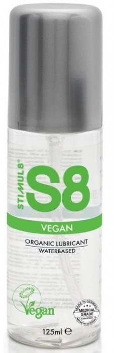 Веганский лубрикант на водной основе S8 Vegan Lube - 125 мл. - Stimul8 - купить с доставкой в Сергиевом Посаде