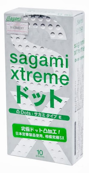 Презервативы Sagami Xtreme Type-E с точками - 10 шт. - Sagami - купить с доставкой в Сергиевом Посаде