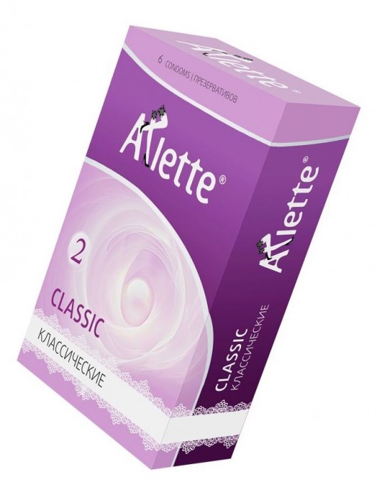 Классические презервативы Arlette Classic - 6 шт. - Arlette - купить с доставкой в Сергиевом Посаде