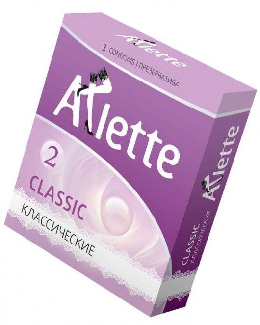 Классические презервативы Arlette Classic - 3 шт. - Arlette - купить с доставкой в Сергиевом Посаде