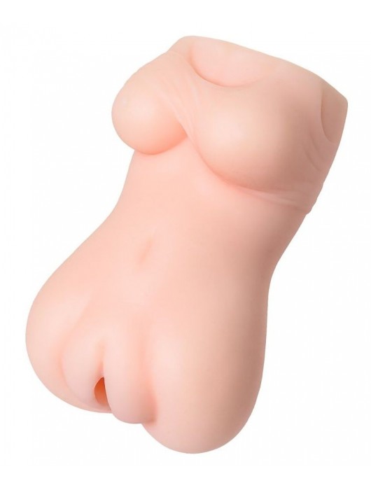 Телесный мастурбатор Juicy Pussy Cherry Ripe - ToyFa - в Сергиевом Посаде купить с доставкой