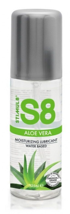 Лубрикант на водной основе S8 Aloe Vera Lube - 125 мл. - Stimul8 - купить с доставкой в Сергиевом Посаде