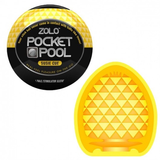 Эластичный мастурбатор Zolo Susie Cue - Zolo - в Сергиевом Посаде купить с доставкой