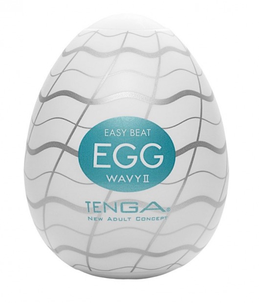 Мастурбатор-яйцо EGG Wavy II - Tenga - в Сергиевом Посаде купить с доставкой