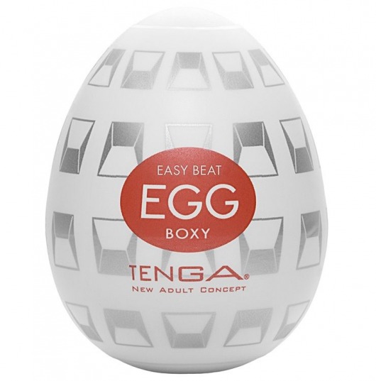 Мастурбатор-яйцо EGG Boxy - Tenga - в Сергиевом Посаде купить с доставкой