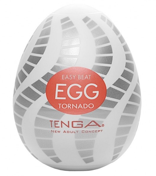 Мастурбатор-яйцо EGG Tornado - Tenga - в Сергиевом Посаде купить с доставкой