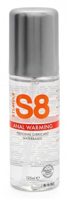 Согревающий анальный лубрикант Stimul8 Warming Anal Lube - 125 мл. - Stimul8 - купить с доставкой в Сергиевом Посаде