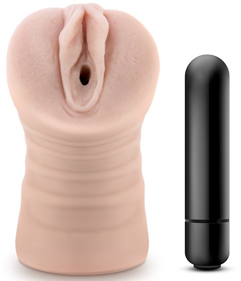 Телесный мастурбатор-вагина Rain - Blush Novelties - в Сергиевом Посаде купить с доставкой