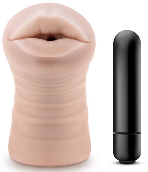 Телесный мастурбатор-ротик Skye - Blush Novelties - в Сергиевом Посаде купить с доставкой