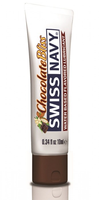 Лубрикант с ароматом шоколада Swiss Navy Chocolate Bliss Lube - 10 мл. - Swiss navy - купить с доставкой в Сергиевом Посаде