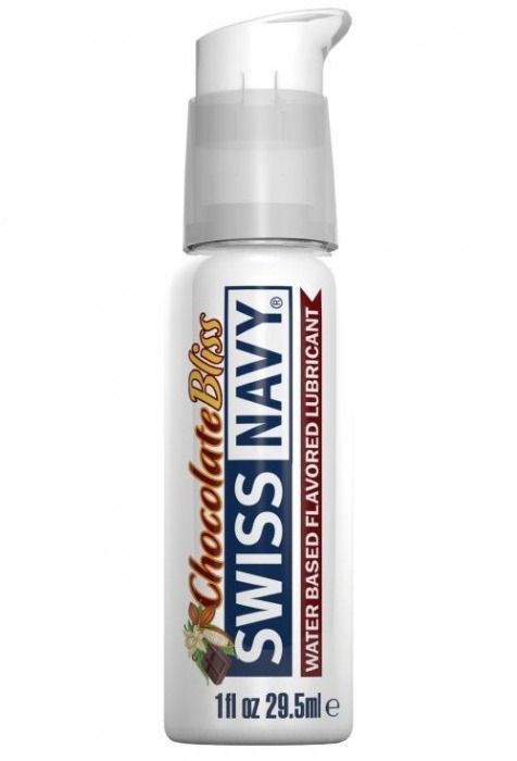 Лубрикант с ароматом шоколада Swiss Navy Chocolate Bliss Lube - 29,5 мл. - Swiss navy - купить с доставкой в Сергиевом Посаде