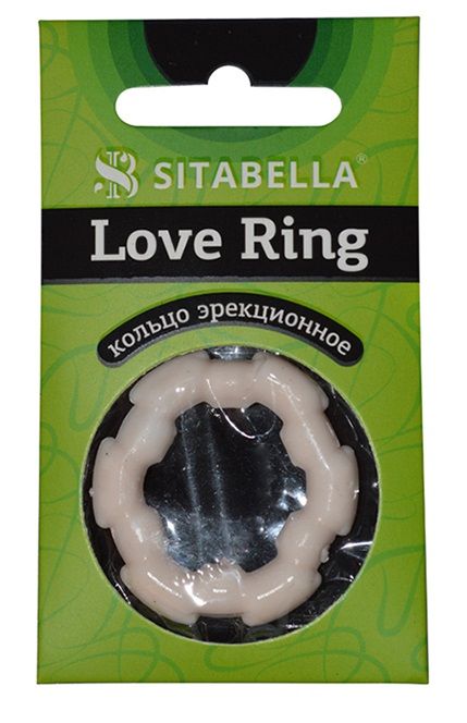 Фигурное эрекционное кольцо из киберкожи - Sitabella - в Сергиевом Посаде купить с доставкой