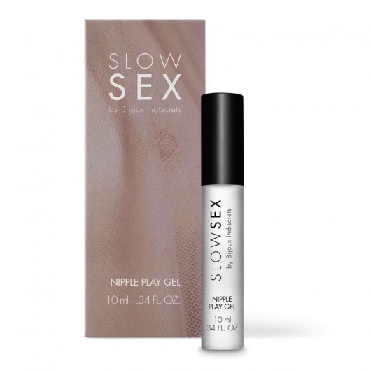 Возбуждающий гель для сосков Slow Sex Nipple Play Gel - 10 мл. - Bijoux Indiscrets - купить с доставкой в Сергиевом Посаде