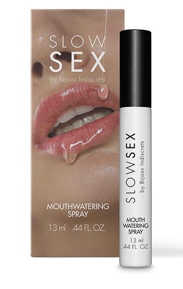 Спрей для усиления слюноотделения Slow Sex Mouthwatering Spray - 13 мл. - Bijoux Indiscrets - купить с доставкой в Сергиевом Посаде