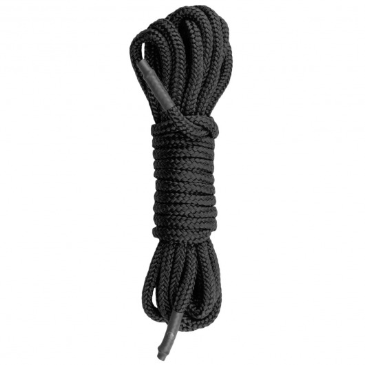 Черная веревка для бондажа Easytoys Bondage Rope - 5 м. - Easy toys - купить с доставкой в Сергиевом Посаде