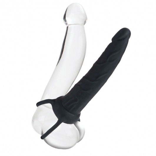 Насадка на пенис Silicone Love Rider Dual Penetrator для двойного проникновения - 14 см. - California Exotic Novelties - в Сергиевом Посаде купить с доставкой