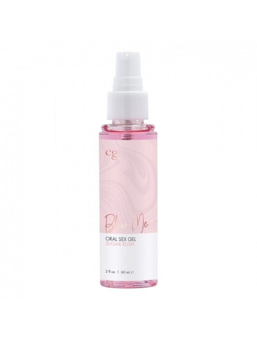 Гель для орального секса Sugar Rush с ароматом сладкой ваты - 60 мл. - CG - купить с доставкой в Сергиевом Посаде