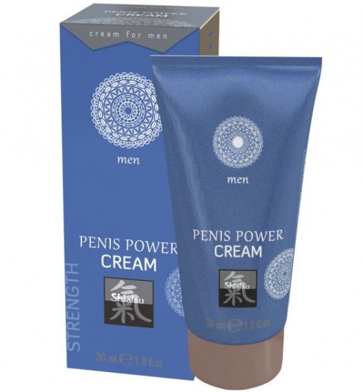 Возбуждающий крем для мужчин Penis Power Cream - 30 мл. - Shiatsu - купить с доставкой в Сергиевом Посаде