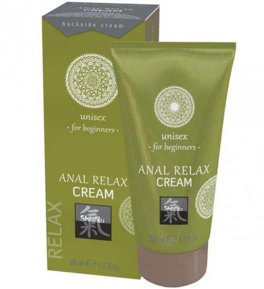 Анальный крем Anal Relax Cream - 50 мл. - Shiatsu - купить с доставкой в Сергиевом Посаде