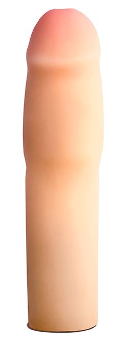 Телесная насадка-удлинитель на пенис PERFORMANCE 1.5INCH COCK XTENDER - 16 см. - Blush Novelties - в Сергиевом Посаде купить с доставкой