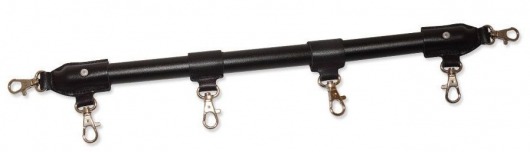 Фиксирующая черная распорка с карабинами - 35 см. - Sitabella - купить с доставкой в Сергиевом Посаде