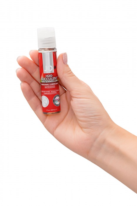 Лубрикант с ароматом арбуза JO Flavored Watermelon - 30 мл. - System JO - купить с доставкой в Сергиевом Посаде