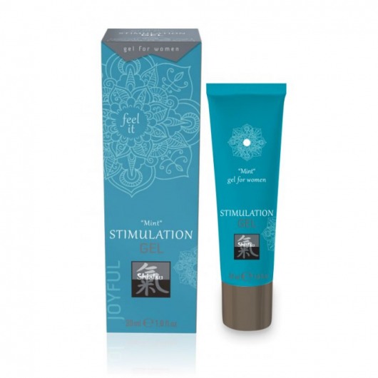 Возбуждающий интимный гель STIMULATION GEL Mint - 30 мл. - Shiatsu - купить с доставкой в Сергиевом Посаде