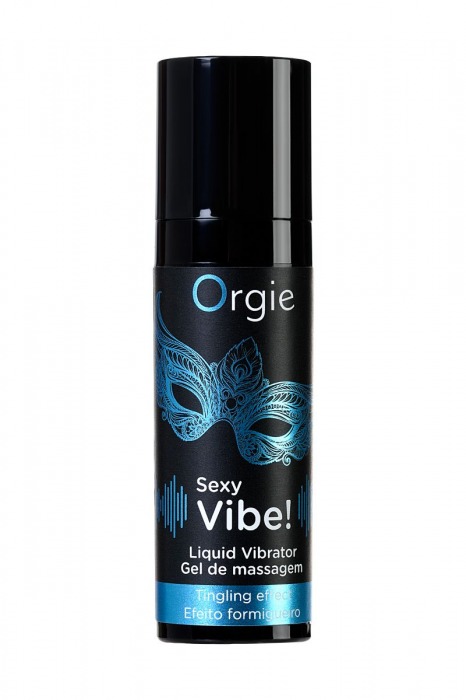 Гель для массажа ORGIE Sexy Vibe Liquid Vibrator с эффектом вибрации - 15 мл. - ORGIE - купить с доставкой в Сергиевом Посаде