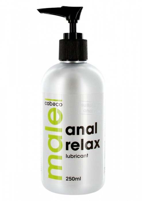 Анальный лубрикант MALE Cobeco Anal Relax Lubricant - 250 мл. - Cobeco - купить с доставкой в Сергиевом Посаде