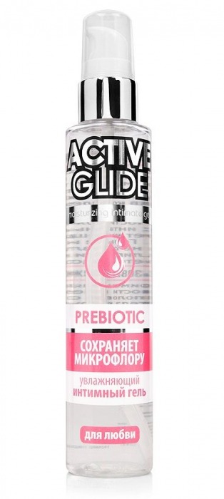 Увлажняющий интимный гель Active Glide Prebiotic - 100 гр. - Биоритм - купить с доставкой в Сергиевом Посаде