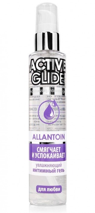 Увлажняющий интимный гель Active Glide Allantoin - 100 гр. - Биоритм - купить с доставкой в Сергиевом Посаде