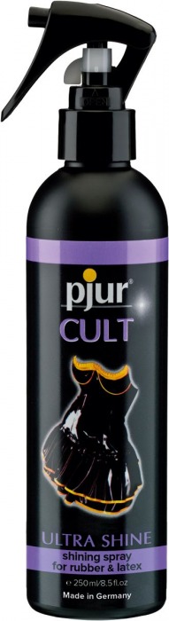 Спрей для ухода за одеждой из латекса pjur CULT Ultra Shine - 250 мл. - Pjur - купить с доставкой в Сергиевом Посаде