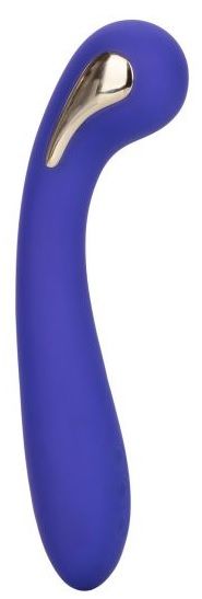 Фиолетовый вибромассажер с электростимуляцией Intimate Estim Petite G Wand - 19 см. - California Exotic Novelties - купить с доставкой в Сергиевом Посаде