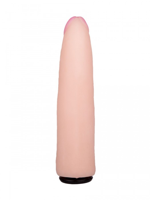 Пояс-трусики с насадкой Glamour - 17 см. - LOVETOY (А-Полимер) - купить с доставкой в Сергиевом Посаде