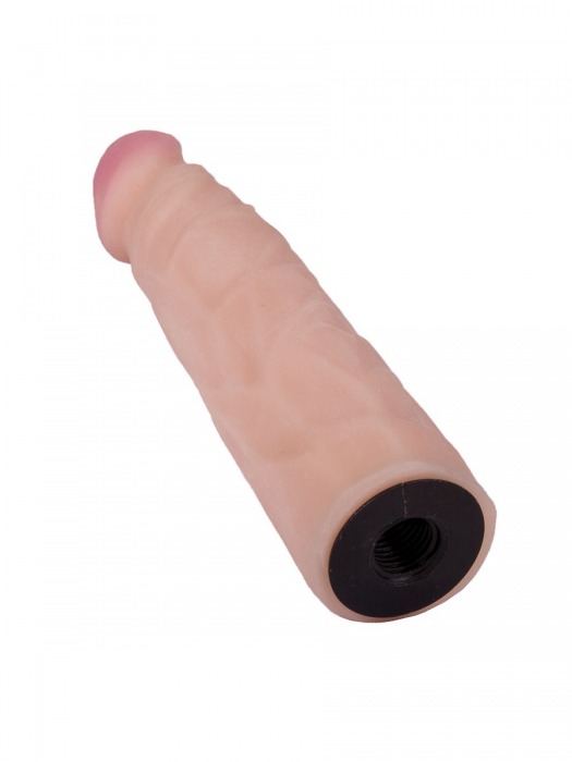 Пояс-трусики с насадкой Soft-Prince - 18,5 см. - LOVETOY (А-Полимер) - купить с доставкой в Сергиевом Посаде