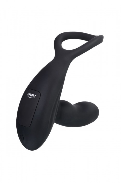 Черный стимулятор простаты Maud с вибрацией - Levett - в Сергиевом Посаде купить с доставкой